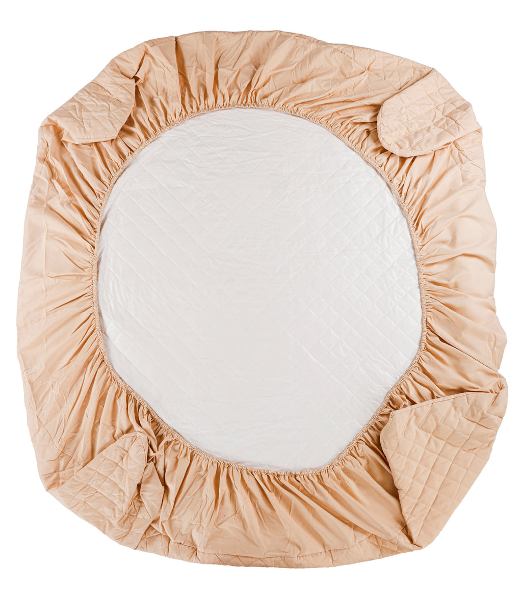 PARADISE HOME DECOR - Fitted Mattress Protector: Luxury Quilted Padding.