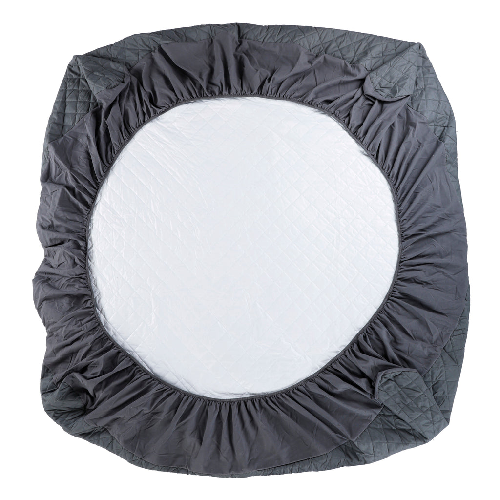PARADISE HOME DECOR - Fitted Mattress Protector: Luxury Quilted Padding.