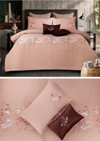 Garden Premium Embroidered Bedcover Set | Paradise Home Decor