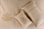 PARADISE HOME DECOR - Heritage Embroidered Quilted Bedspread Set with Coordinated Pillow Covers & Cushions