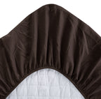 PARADISE HOME DECOR - Fitted Mattress Protector: Luxury Quilted Padding.